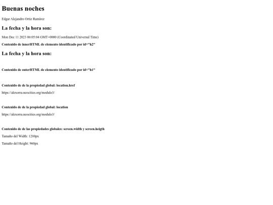 modulo3 screenshot