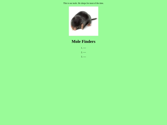 secretmole screenshot