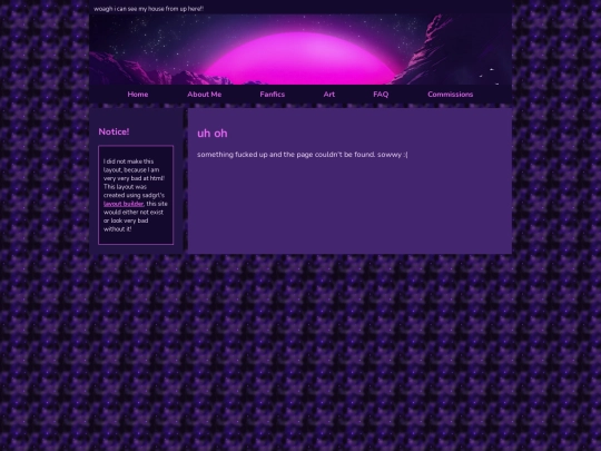 not_found screenshot