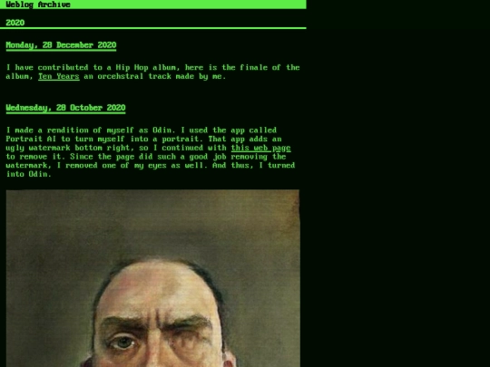 archive/2020 screenshot