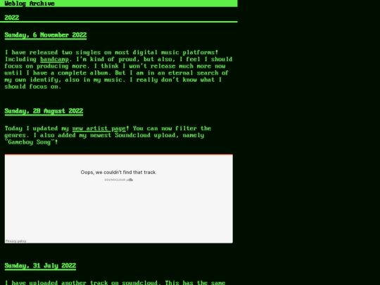 archive/2022 screenshot