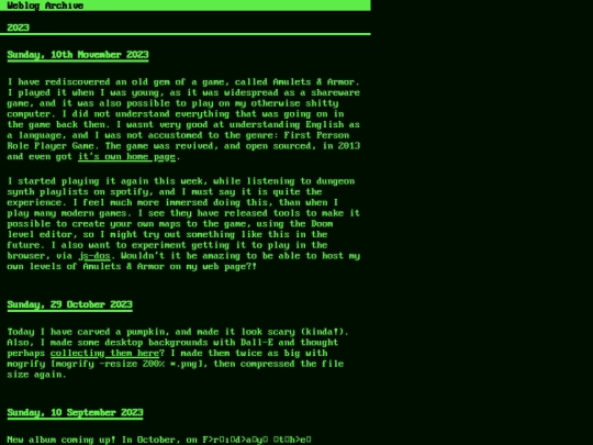 archive/2023 screenshot