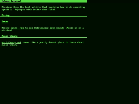 production screenshot