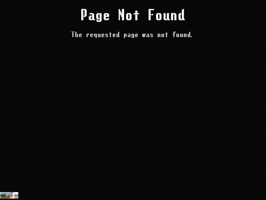 not_found screenshot