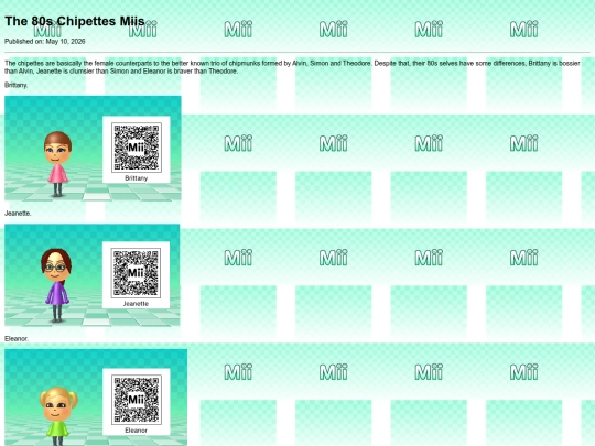 the chipettes 80s screenshot
