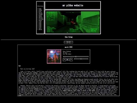blog screenshot