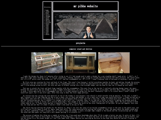 projects screenshot