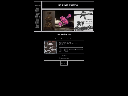 testing screenshot