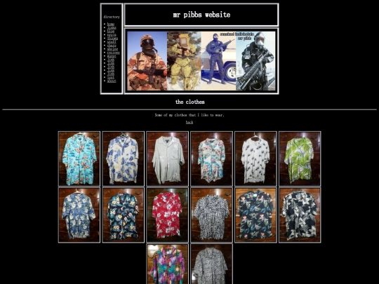 things/clothes screenshot