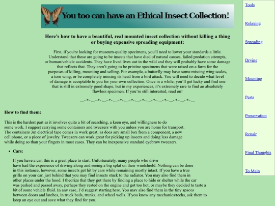 ethicalinsects/insect3 screenshot