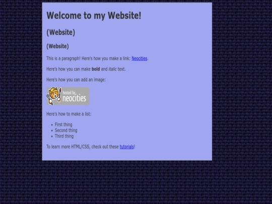 index screenshot