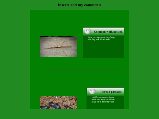 insects screenshot