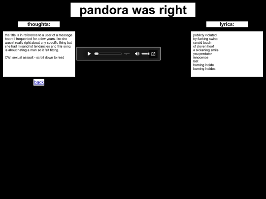pandora screenshot