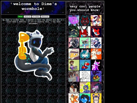 homepage screenshot