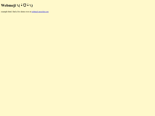 webmeji_test screenshot