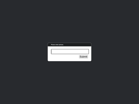password screenshot