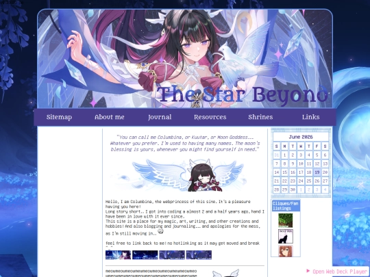 pages/moongoddess screenshot