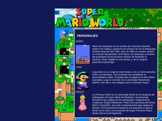 Personajes screenshot