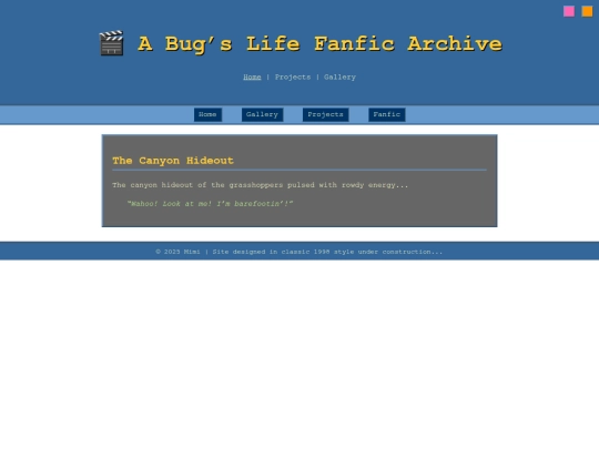 writing screenshot
