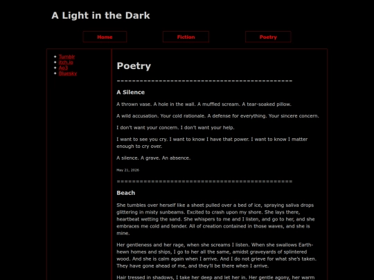 poetry screenshot