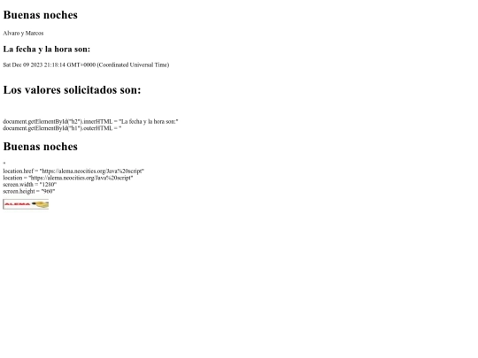 Java script screenshot