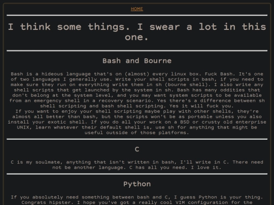 computer_languages screenshot