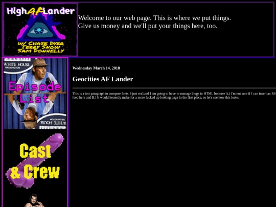 test screenshot