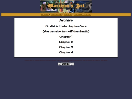 archive screenshot