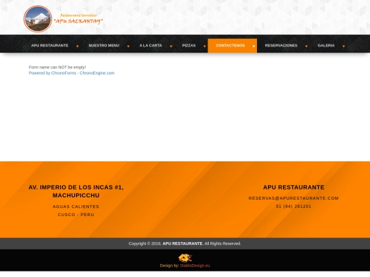 contactenos screenshot