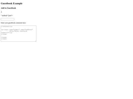 add-to-guestbook screenshot