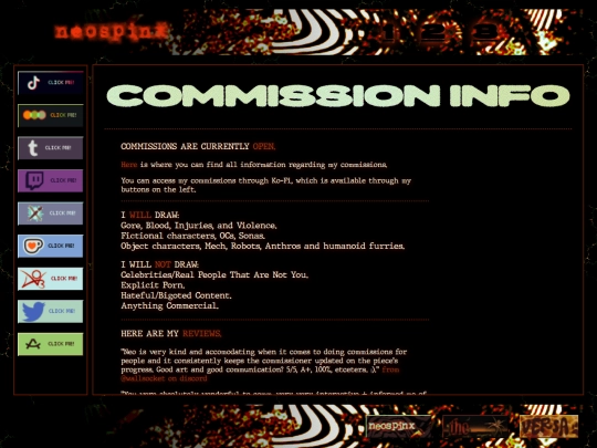 comminfo screenshot