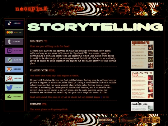 stories screenshot