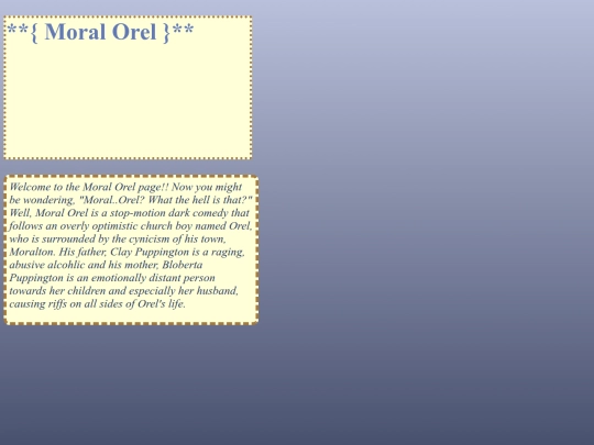 MoralOrel screenshot