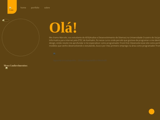 pages/sobre screenshot