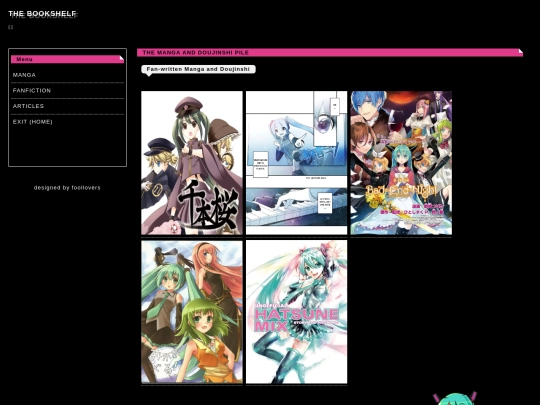 bookshelf/comics screenshot