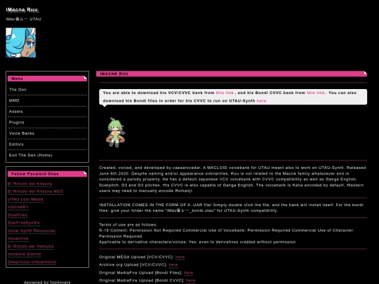 downloaders den/UTAU/imacneruu screenshot