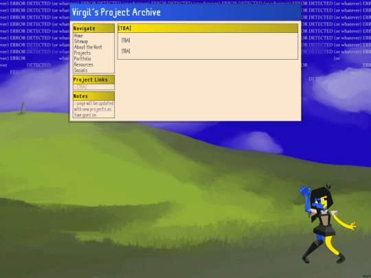 projects screenshot