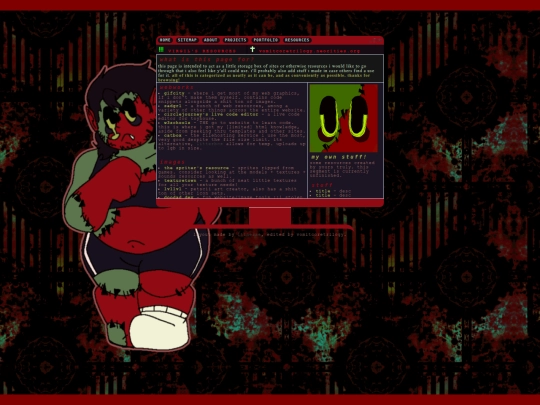 resources screenshot