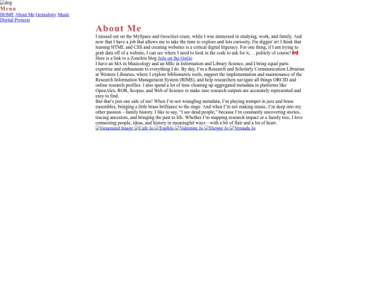 aboutMe screenshot