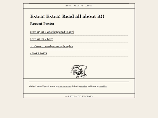 blog screenshot
