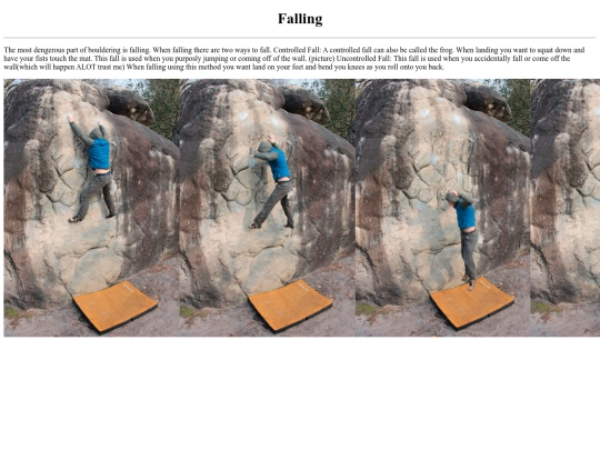 Bouldering/Falling/Falling screenshot