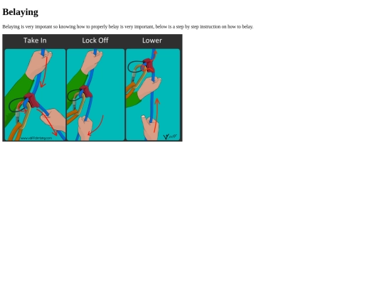 Top_Rope/Belaying/Belaying screenshot