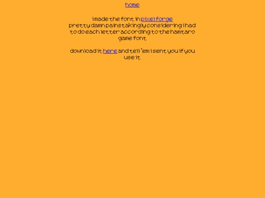 font screenshot