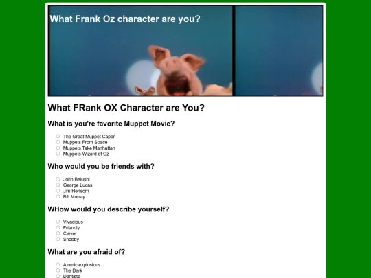 quiz screenshot