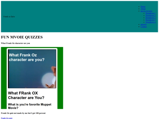 quizzes screenshot