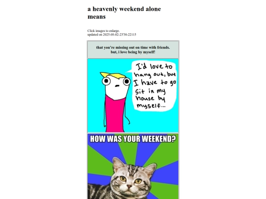 weekendsalone screenshot