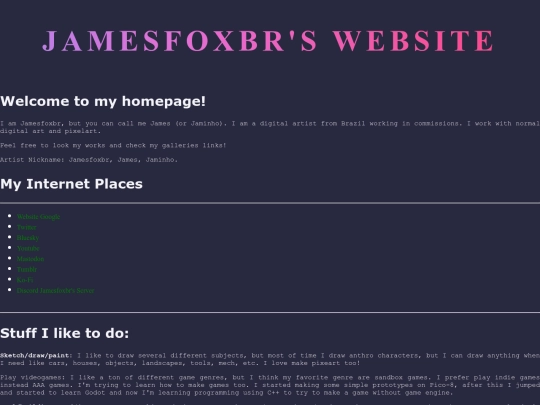 home screenshot