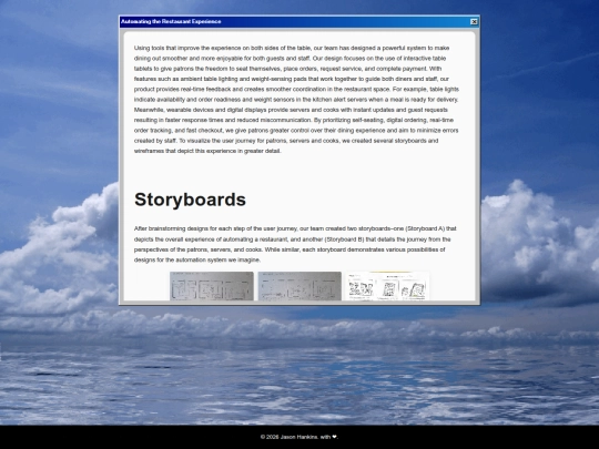 works/restaurant screenshot