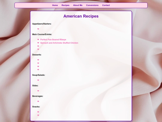 recipeCategories/american screenshot
