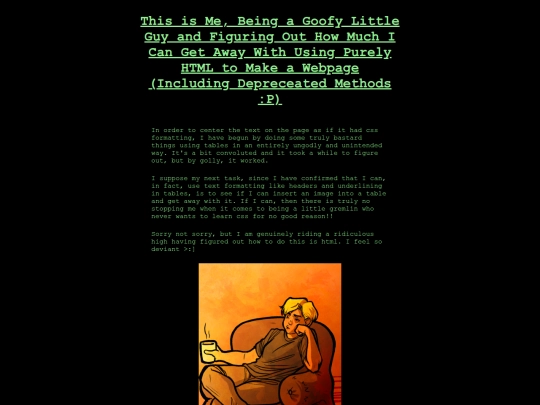 test screenshot